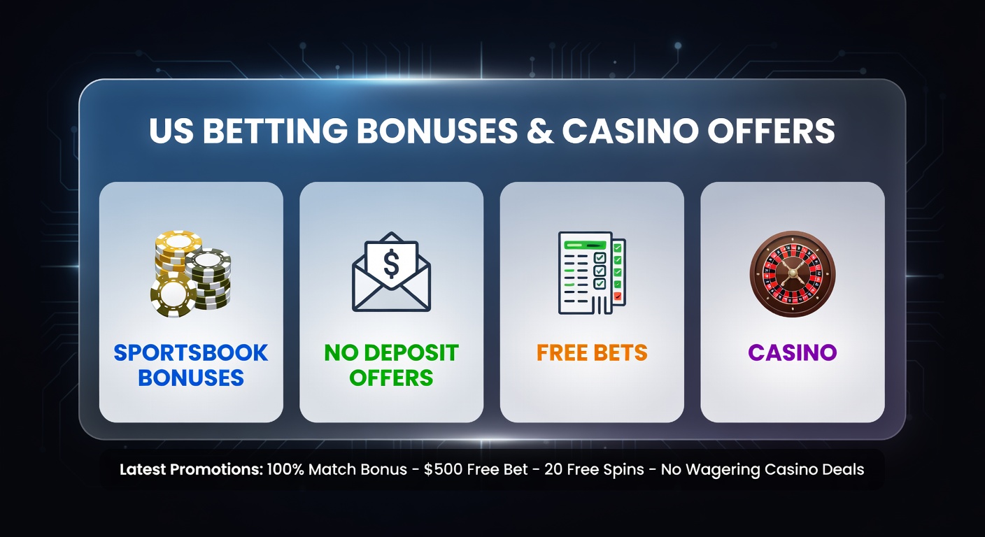 Screenshot collage of US sportsbook apps displaying active no-deposit free bet pop-ups and April 2026 NBA odds boost notifications