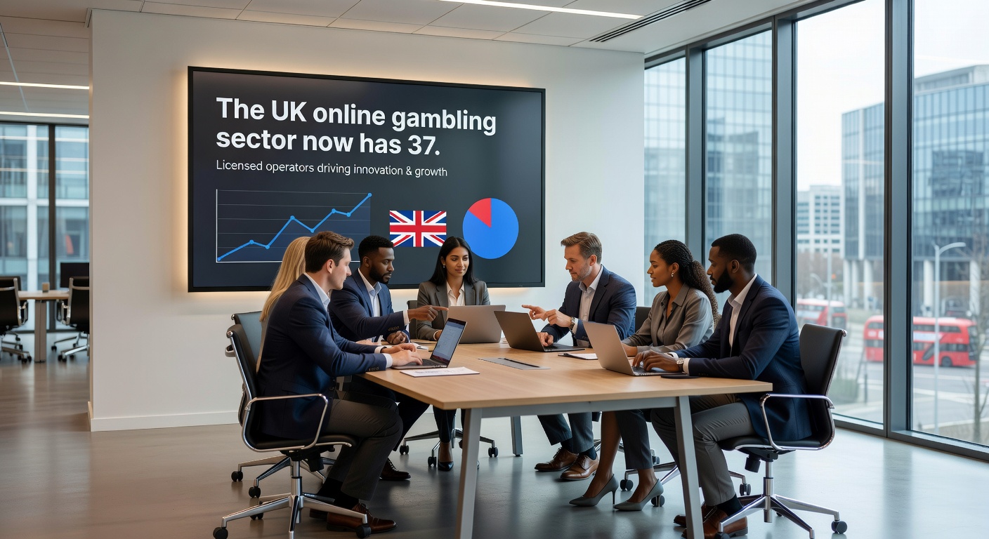 Close-up of a smartphone screen displaying an offshore gambling site sign-up form with bypassed ID checks, UK flag subtly in the corner