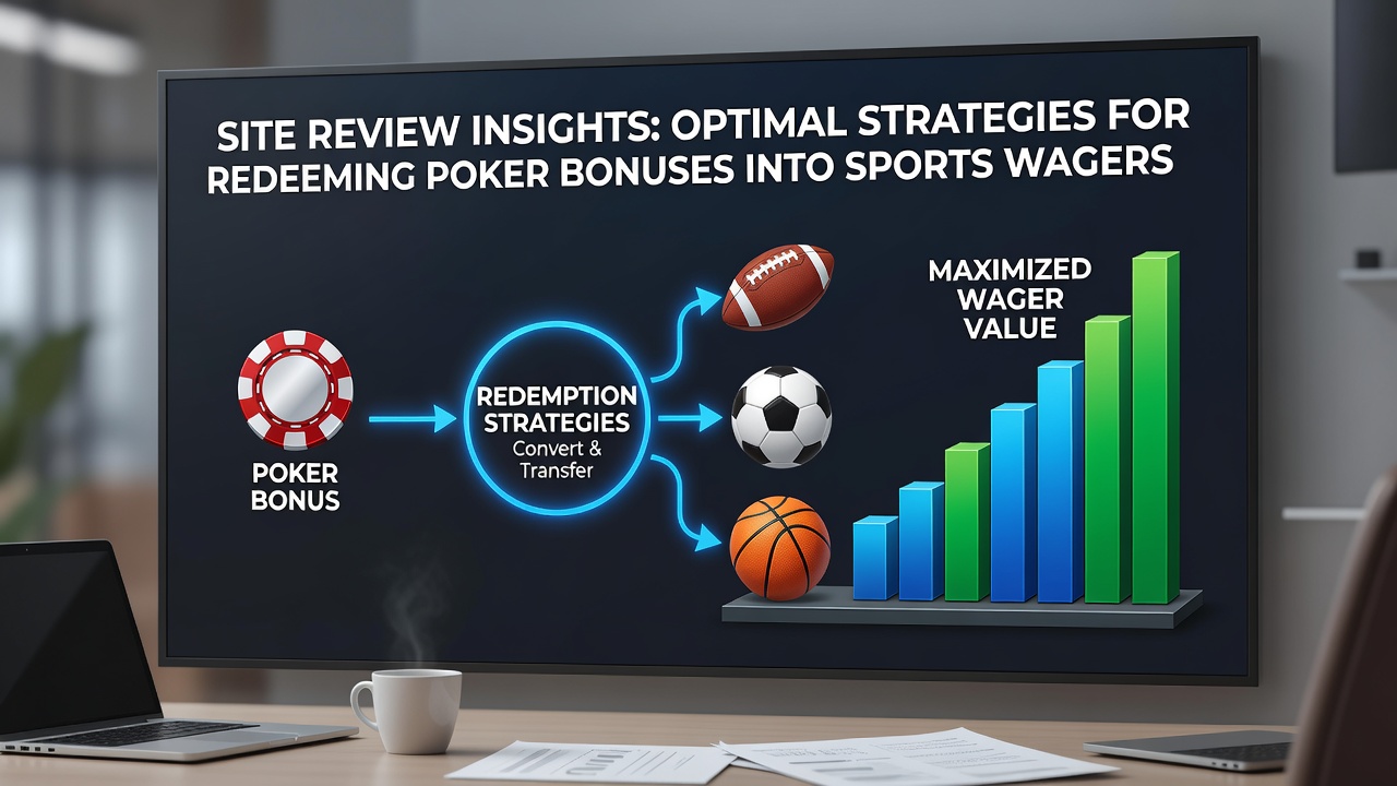 Overview of poker bonus redemption strategies across major platforms