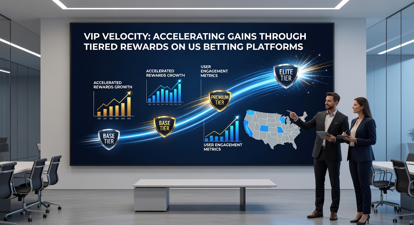 Screenshot of a VIP dashboard on a US betting app displaying tier progress bar, reward balances, and upcoming boosts for NBA playoffs